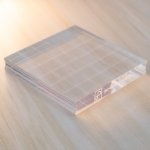 Prism Studio - Acrylic Stamping Block (with Grips) - Square - 3" X 3"