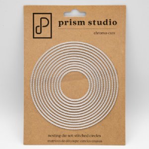 Prism Studio - Die - Nesting Stitched Circles