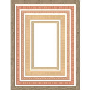 Prism Studio - Die - Sew-Many Stitched Rectangles
