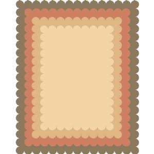 Prism Studio - Die - Nesting Scalloped Rectangles