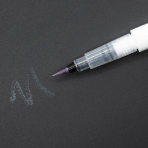 Prism Studio - Glitter Brush Marker - Silver