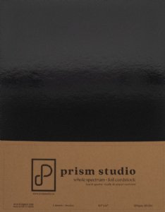 Prism Studio - Whole Spectrum Foil Cardstock - Obsidian