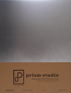 Prism Studio - Whole Spectrum Foil Cardstock - Brushed Silver