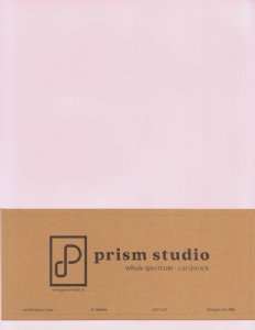 Prism - 8.5X11 Cardstock - Cherry Blossom