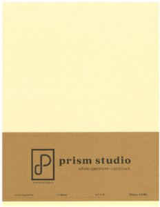 Prism - 8.5x11 Cardstock - Apricot Zinnia