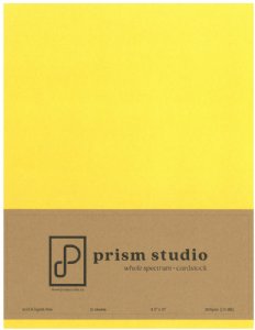 Prism - 8.5x11 Cardstock - Marigold