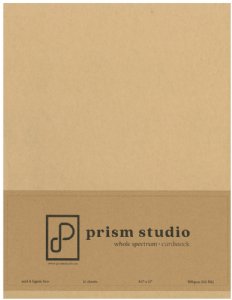 Prism - 8.5X11 Cardstock - Kraft