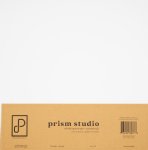 Prism Studio - 12X12 Whole Spectrum Textured Cardstock - 80lb - Simply White (25 Sheets)