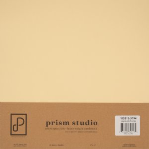 Prism Studio - 12X12 Whole Spectrum Heavyweight Cardstock - Apricot Zinnia (25 Sheets)