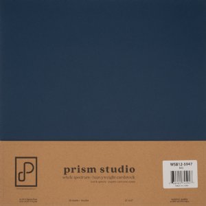 Prism Studio - 12X12 Whole Spectrum Heavyweight Cardstock - Iris (25 Sheets)