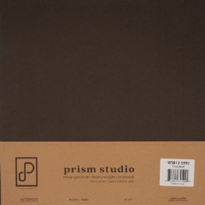Prism Studio - 12X12 Whole Spectrum Heavyweight Cardstock - Coconut (25 Sheets)