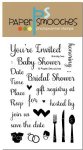 Paper Smooches - Clear Stamp - Shindig Two