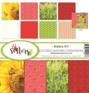 Reminisce - 12X12 Collection Kit - Sisters