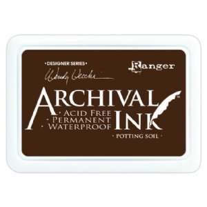 Archival Ink - Stamp Pad - Potting Soil