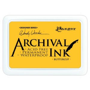 Archival Ink - Stamp Pad - Buttercup