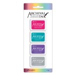 Archival Ink - Mini Ink Pads - Kit 4