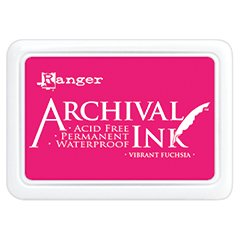 Archival Ink - Stamp Pad - Vibrant Fuchsia