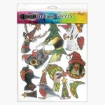 Dylusions - Collage Sheets - Christmas