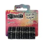 Dylusions - Washi Tape - 1/4" - Black