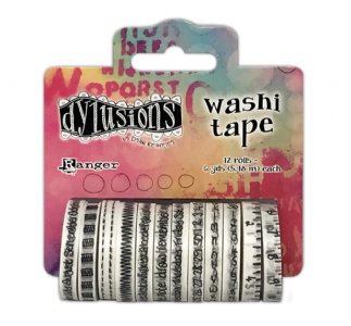 Dylusions - Washi Tape - 1/4" - White