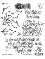 Dylusions - Cling Stamp -  Holly Days