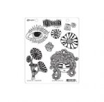 Dylusions - Cling Stamp - Ocean Life