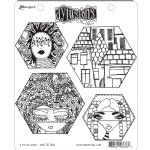 Dylusions - Cling Stamp - A Head Start