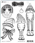 Dylusions - Cling Stamp - Any Old Elf