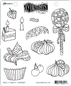 Dylusions - Cling Stamp - Bake It Yourself