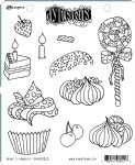 Dylusions - Cling Stamp - Bake It Yourself