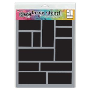Dylusions - Stencil - Large - Blocking