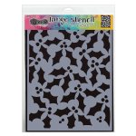 Ranger Ink - Dylusions Stencil, Large - Jolly Holly