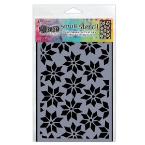 Ranger Ink - Dylusions Stencil, Small - Star Flurry