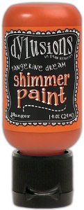 Ranger Ink - Dylusions Shimmer Paint - Tangerine Dream