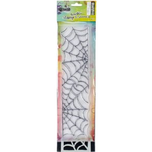 Dyan Reaveley - Clear Stamp - Large Cobweb Border