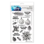 Simon Hurley - Clear Stamps - Halftone Holiday