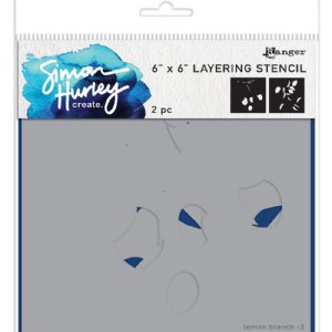 Simon Hurley - Layering Stencil - Lemon Branch