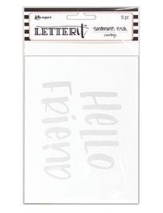 Letter It - Sentiment Pack - Greetings