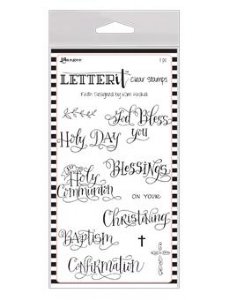 Letter It - Clear Stamp -  Faith