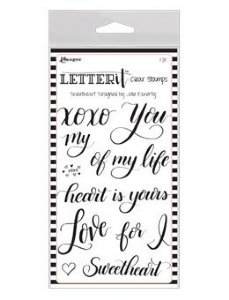 Letter It - Clear Stamp - Sweetheart