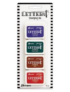 Letter It - Mini Ink Pads -   Set #4