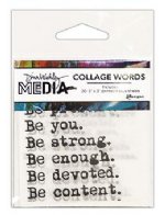 Dina Wakley Media - Collage Words