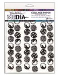 Dina Wakley Media - Collage Paper - Backgrounds