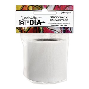 Dina Wakley MEdia - Sticky Back Canvas Tape  2"