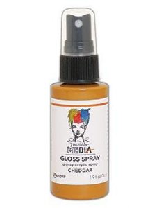 Dina Wakley - Gloss Spray - Cheddar