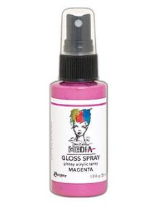 Dina Wakley - Gloss Spray - Magenta