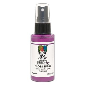 Dina Wakley MEdia - Gloss Spray - Orchid