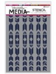 Dina Wakley Media - Stencils -  Arrows