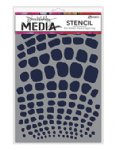 Dina Wakley Media - Stencils - Scales
