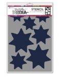 Dina Wakley Media - Stencils - Giant Stars